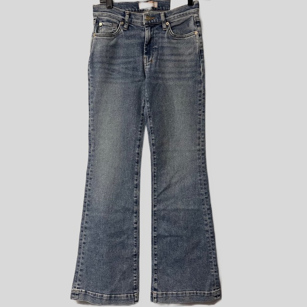 NWT! For all 7Mankind LUXE VINTAGE HIGH WAIST SLIM KICK 30